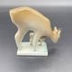 Doe and her fawn in Zsolnay porcelain Pécs – Vintage Hungarian years