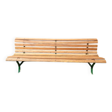 Old public bench