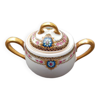 Limoges porcelain sugar bowl