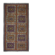 Tapis Kilim Vintage Turc Oushak 186x349 cm Laine Fait Main