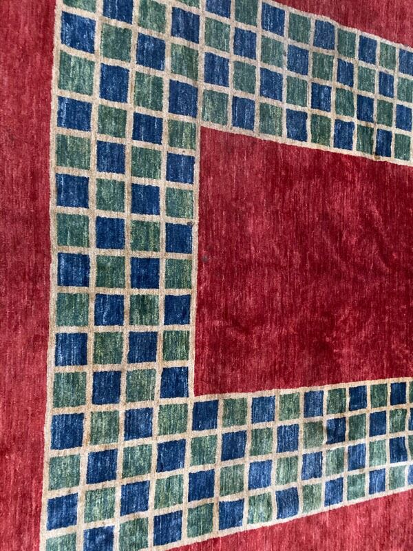 Tapis contemporain design, Gabbeh persan 225x256 cm