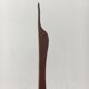 Mid-century metal crane bird sculpture