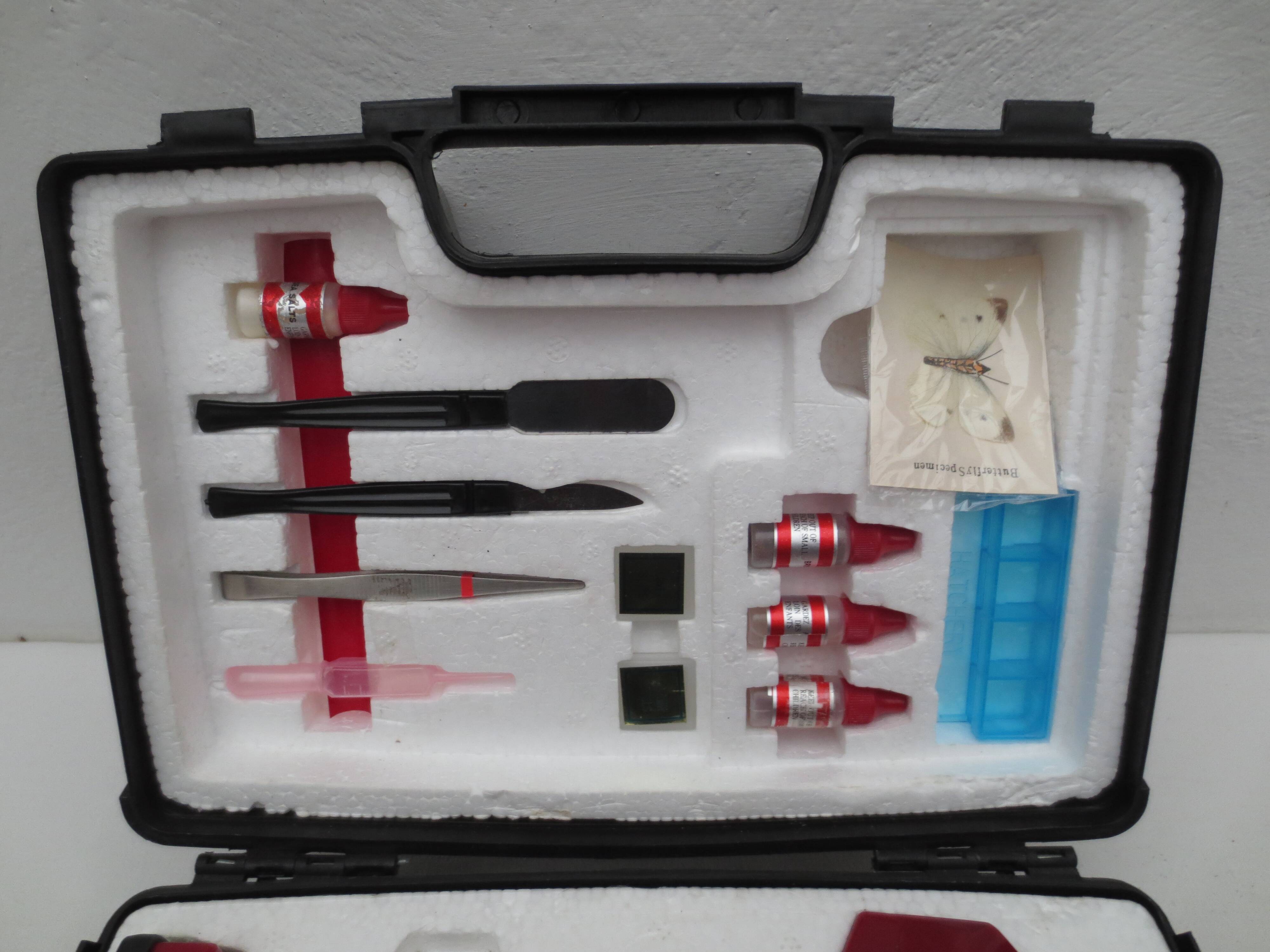 Vintage toy, children's microscope
