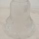 Tulipe holophane en verre
