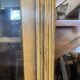 2-door cherry wood bookcase