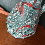 Vase Vallauris fat lava