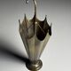 Vintage copper umbrella stand