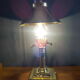 Contemporary laying lamp " orient express " bronze