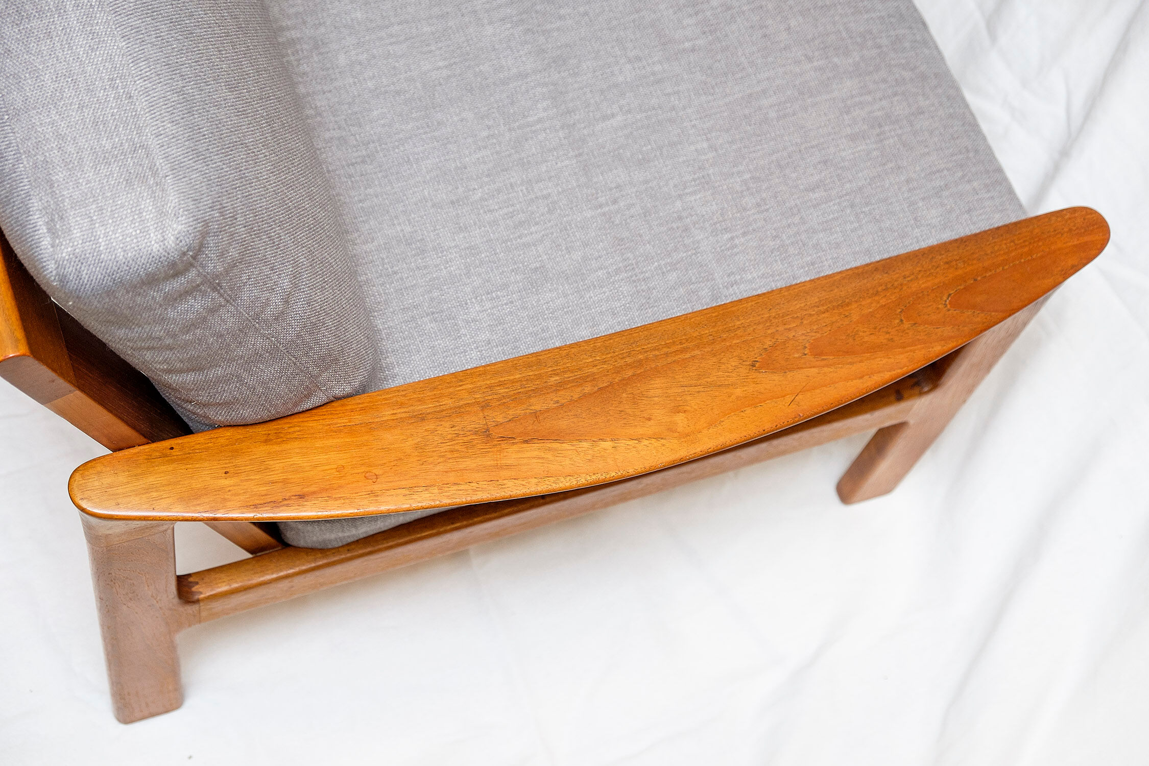 Teak lounge chair by Arne Wahl Iversen for Komfort Denmark, 1960s