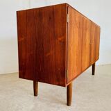 Buffet en palissandre danois vintage rétro des années 50 par Poul Hundevad