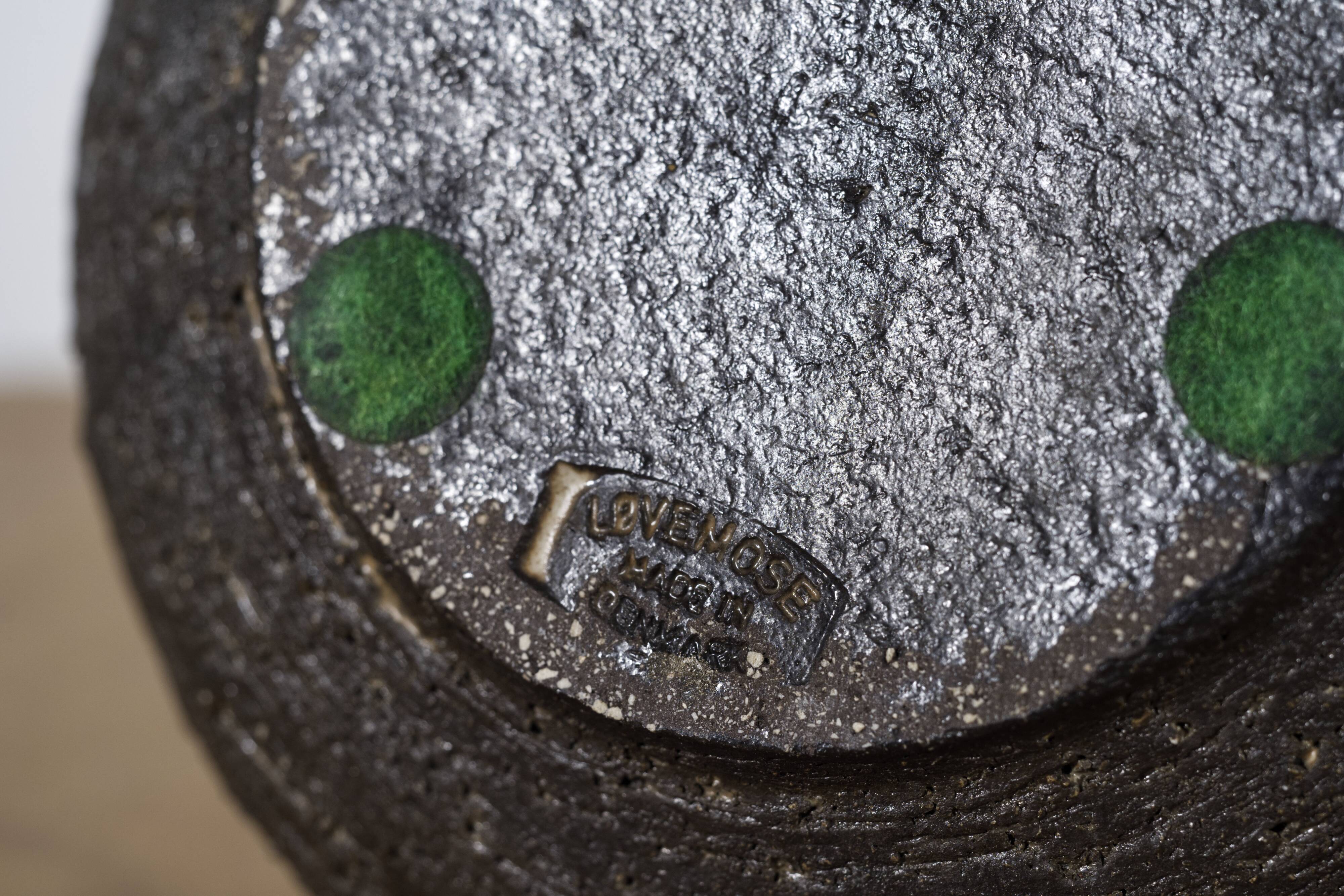 Small ceramic pitcher by Løvemose Denmark