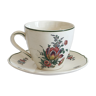 Vintage earthenware cup "Alt Strassburg" or "Vieux Strasbourg" Villeroy & Boch