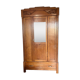 Art deco cabinet raw wood