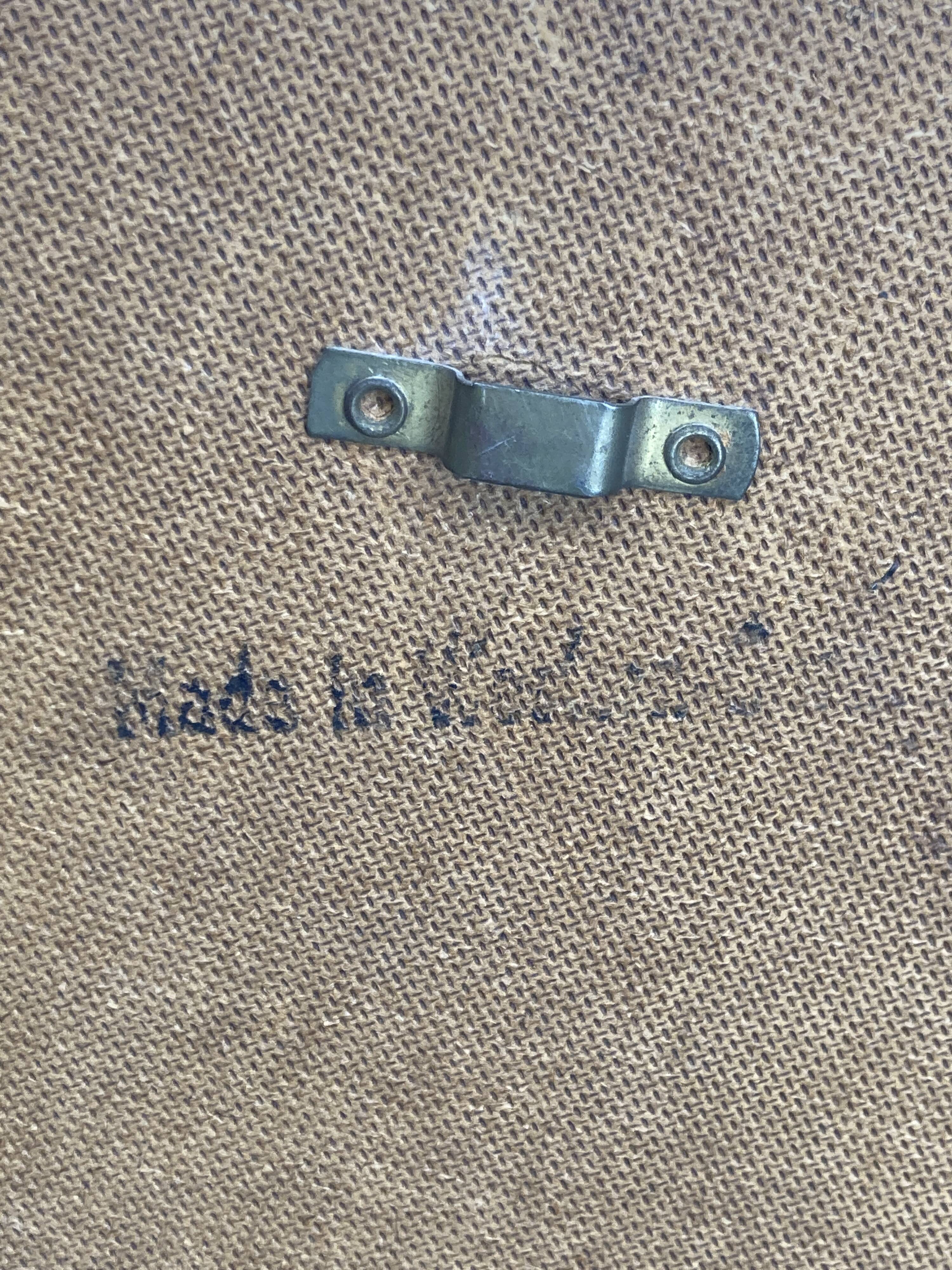 Mid-Century Teak Swedish Mirror by Uno & Östen Kristiansson for Luxus 50cm