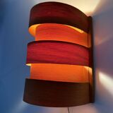 Scandinavian Modern Pine Wall Light by Hans Agne Jakobsson for Markaryd, Sw