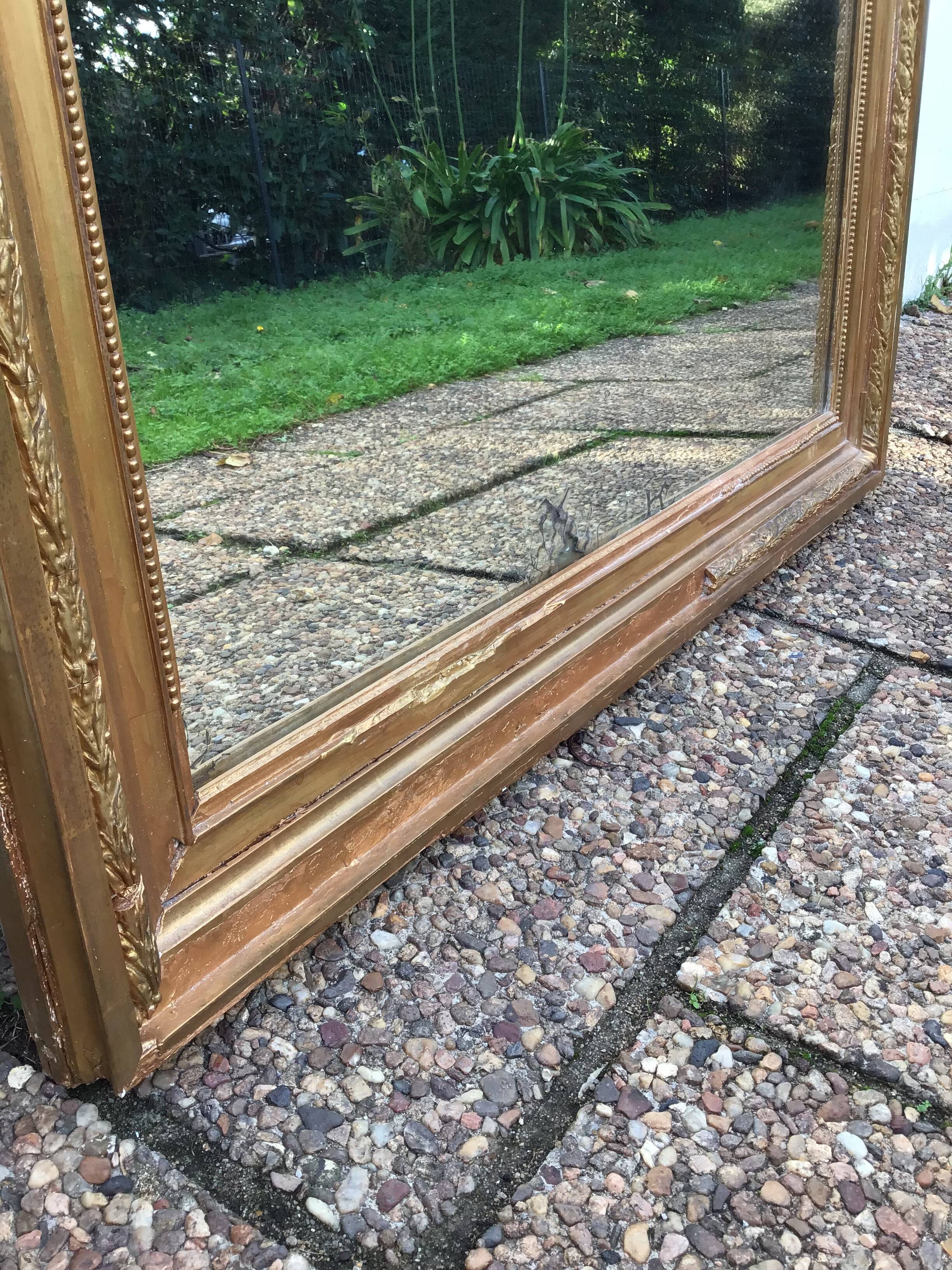 Antique mirror
