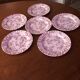 Old bradbury, johnson & bros london porcelain dessert plates