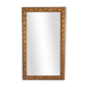 Florentine art nouveau mirror of the twentieth century, gilded carved frame, 145x85 cm