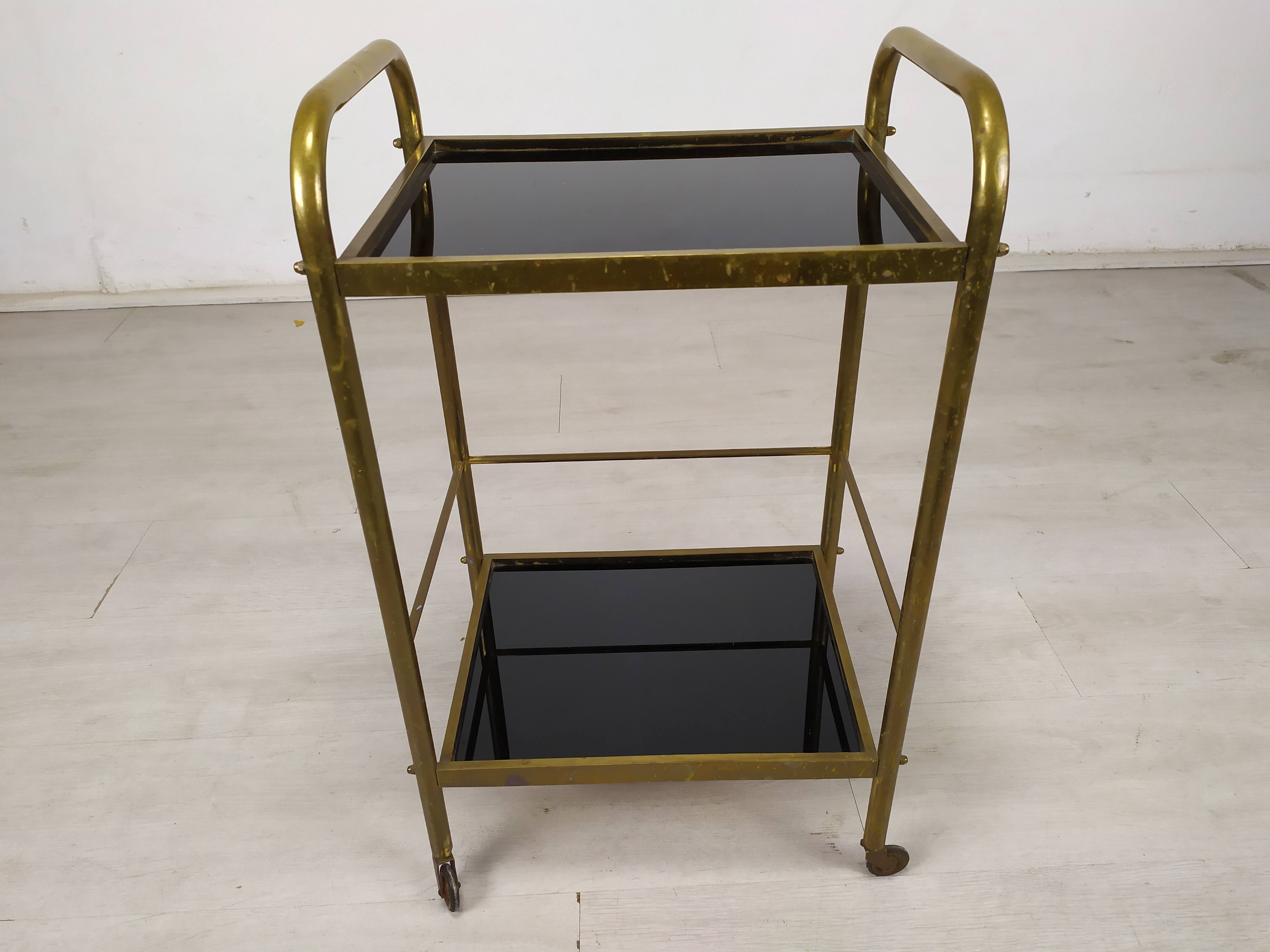 Vintage brass rolling service