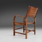 Fauteuil Art Déco en bois 1930