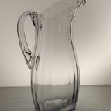 Blown glass pitcher