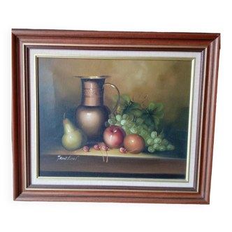 Still life signed Frank Lean