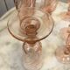 Series of 8 champagne flutes "Rosaline"