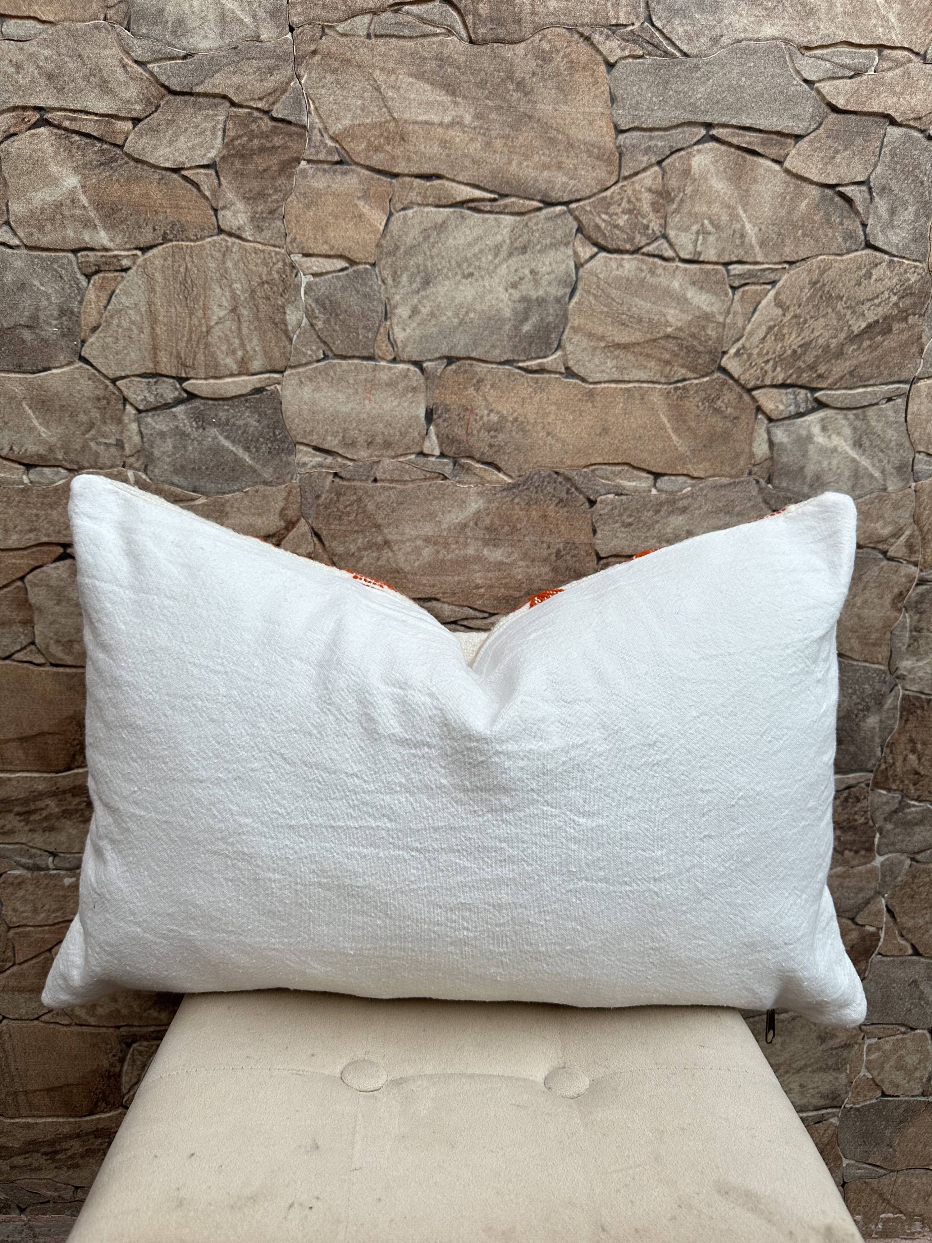 Coussin de sol marocain, coussins décoratifs, ottoman marocain vintage