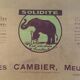 CAMBIER Bistrot Chair, circa 1930 cane