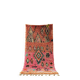 Moroccan Berber carpet Boujad pink made to measure – Colourful handcrafted carpet in l