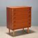 Commode vintage en placage de teck, Europe du Nord, années 1960