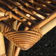 Rattan armchair
