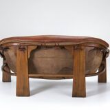 Canapé 2 places brutaliste italien par Luciano Frigerio