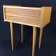 Bedside table 60s spindle feet