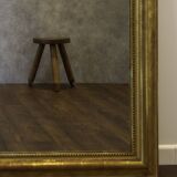 Louis-philippe mirror in golden wood