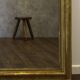 Louis-philippe mirror in golden wood