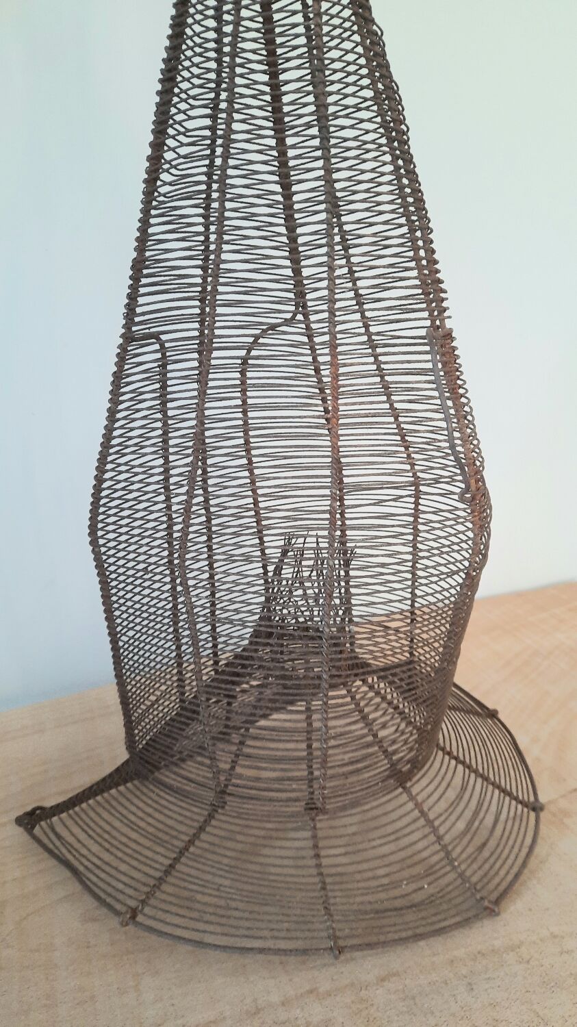 Vintage crayfish basket