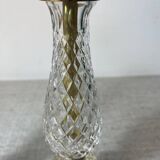 Crystal and bronze lamp bases