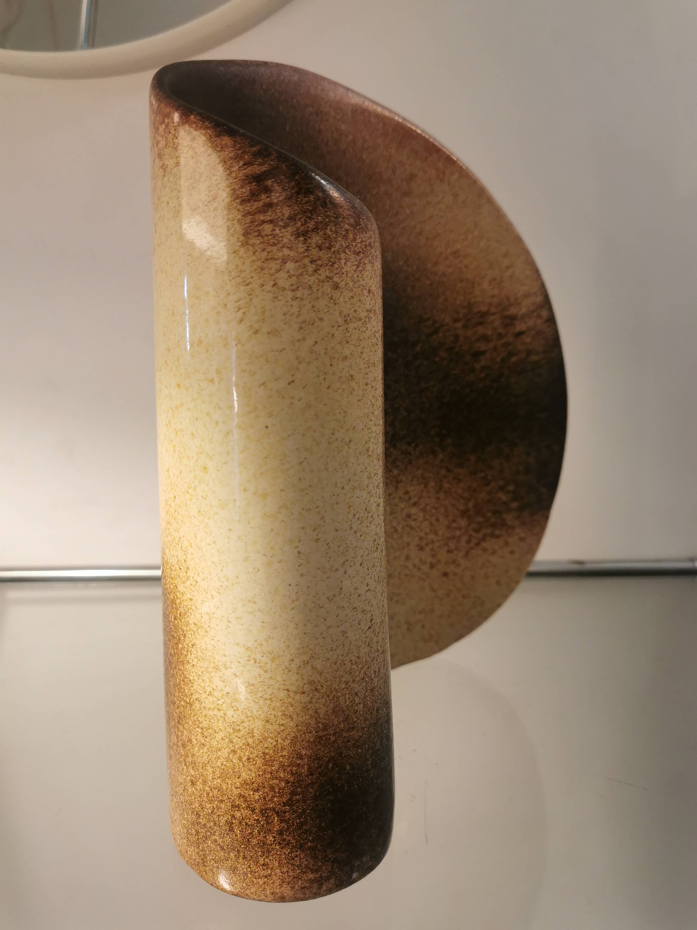Vintage vase by Fred and Andrée Stocker, France, 1970s