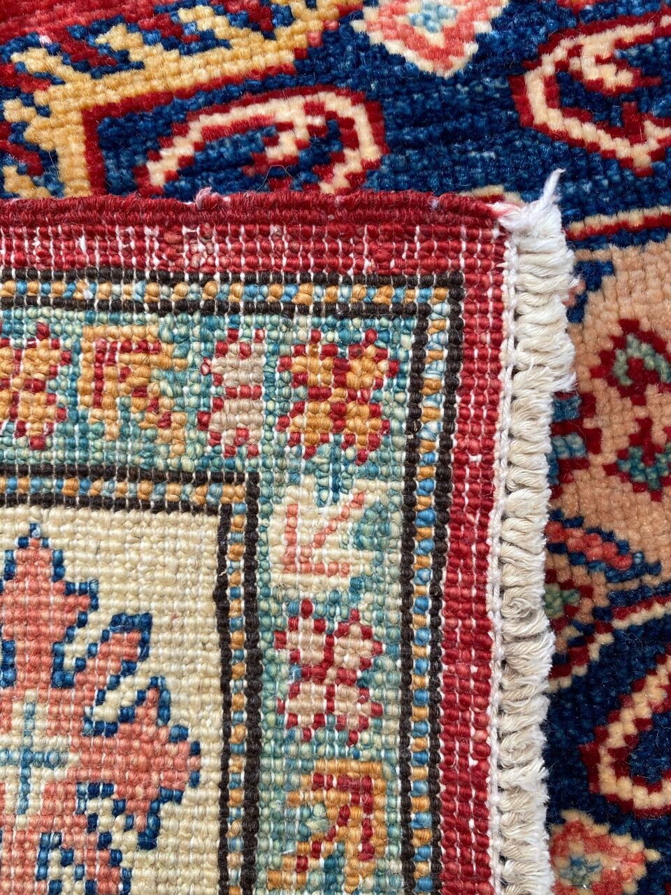 Chobi afghan contemporary carpet 100x142 cm