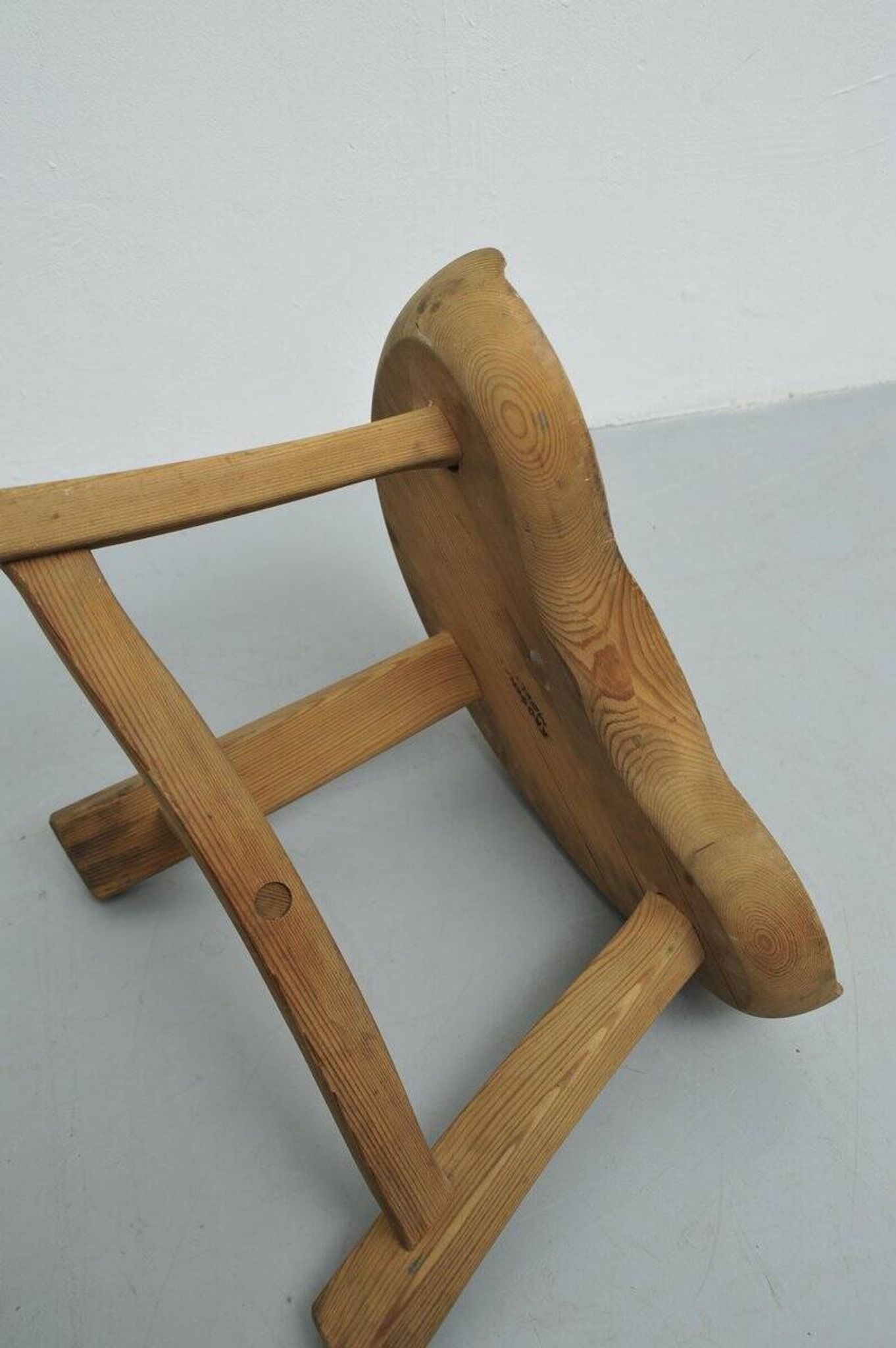 Vintage stool by Ragnvald Krogenæs for Krogenæs Møbler, 1960s