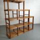 Pine staircase shelf design bauhaus circa 80