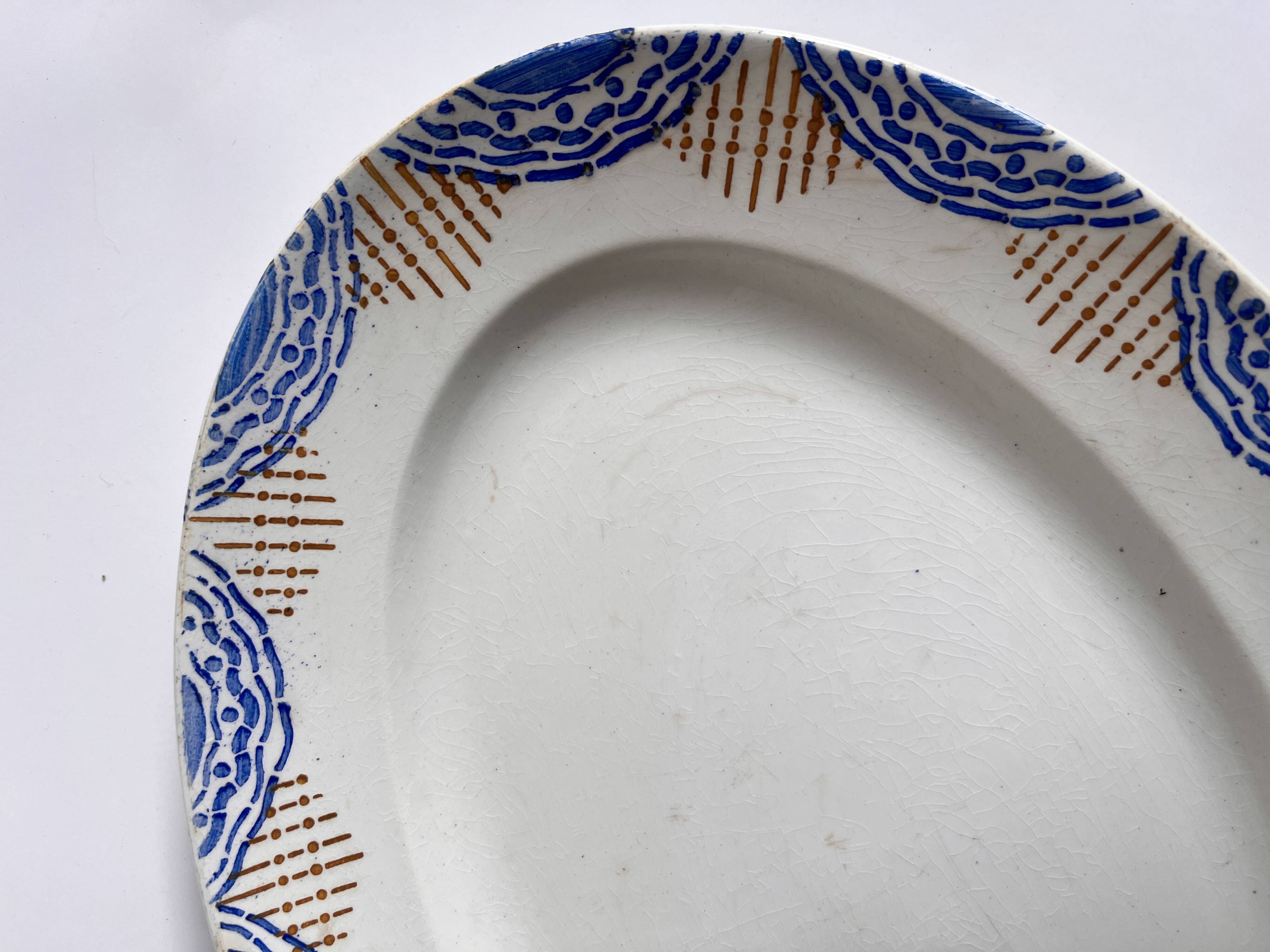 Oval plate HBCM