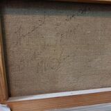 Table - Oil on canvas - Marine