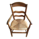 Old country armchair with its original mulch