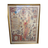 Carte vins de Bourgogne