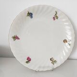 Strawberry dish porcelain drainer