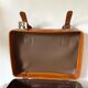 Vintage imitation leather suitcase
