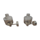 Pair of 60'S brass wall lamps, Hans Agne Jakobsson, model V212A