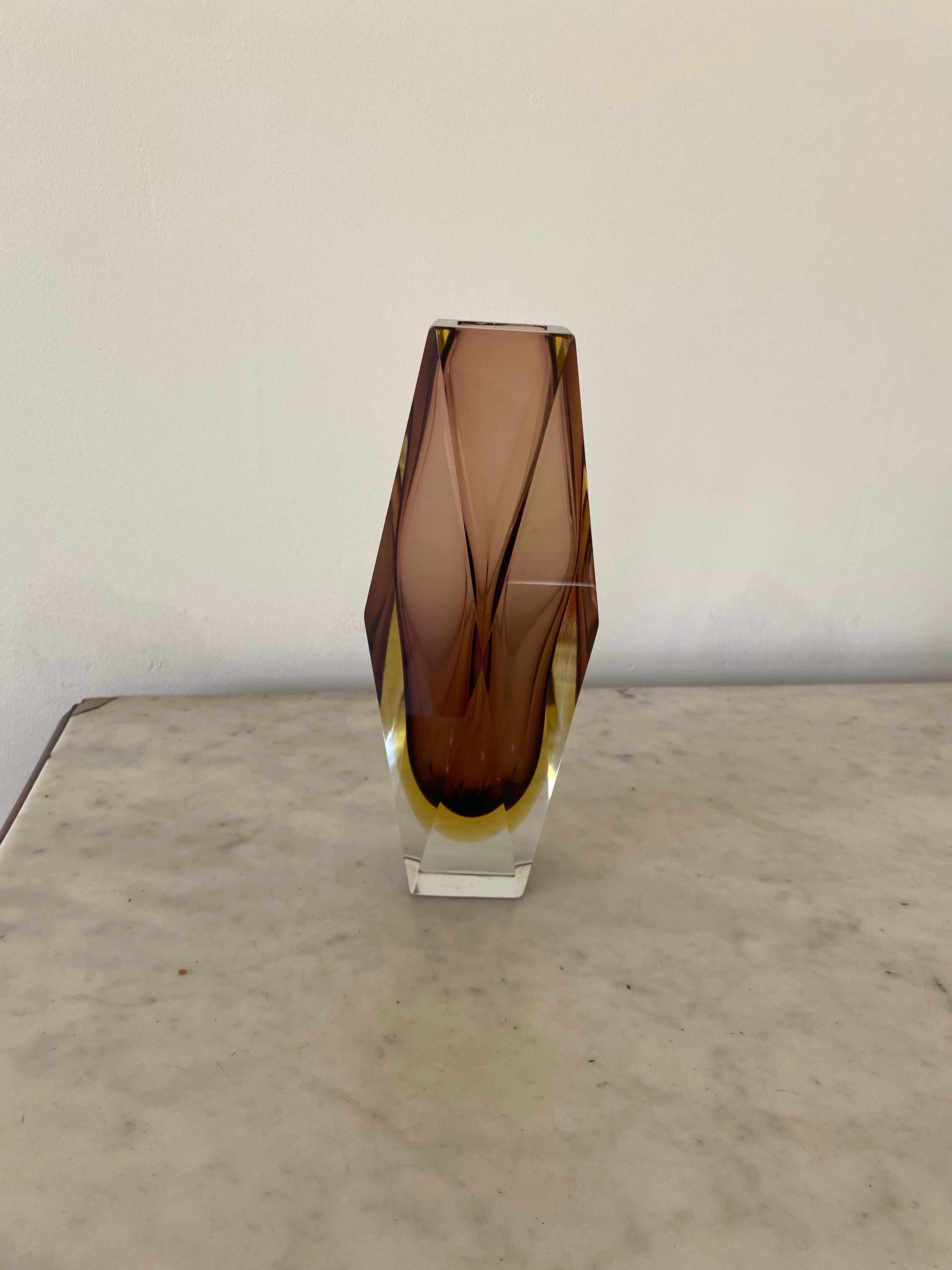 Murano glass vase